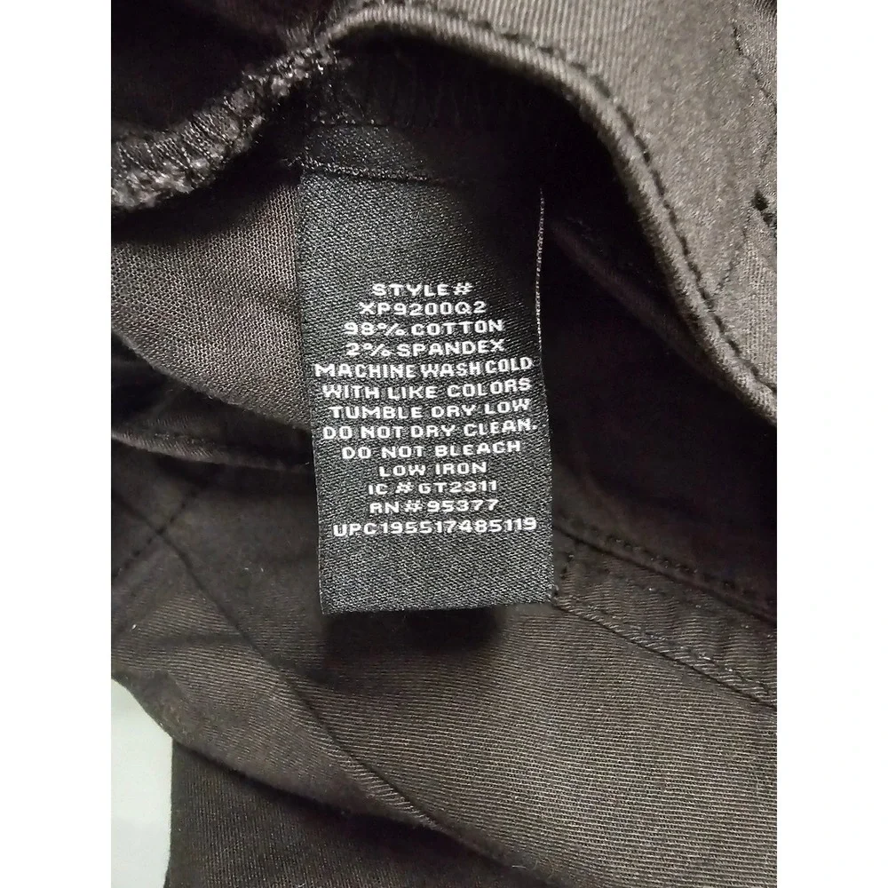 Social Standard by Sanctuary Womens Crop Pants Black Cotton Blend Casual Size 4